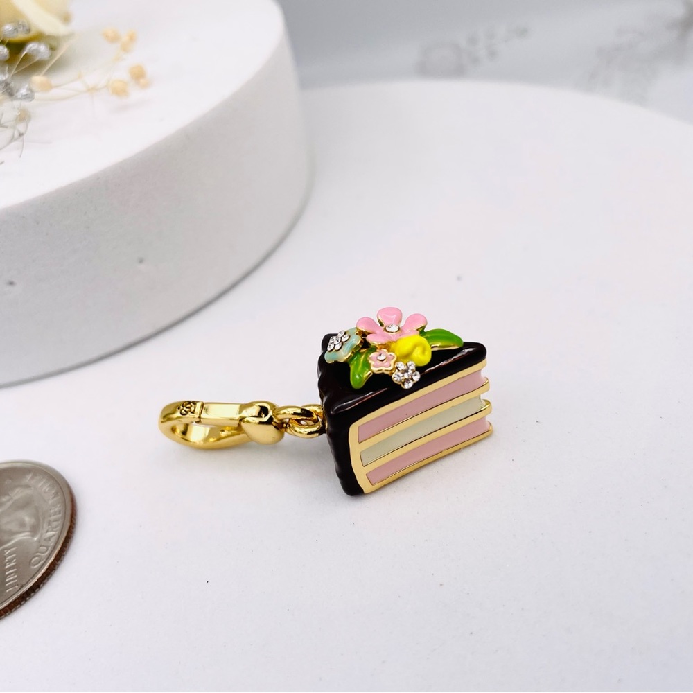Juicy Couture Gold Tone  “ cake” Bracelet Charm Firm price